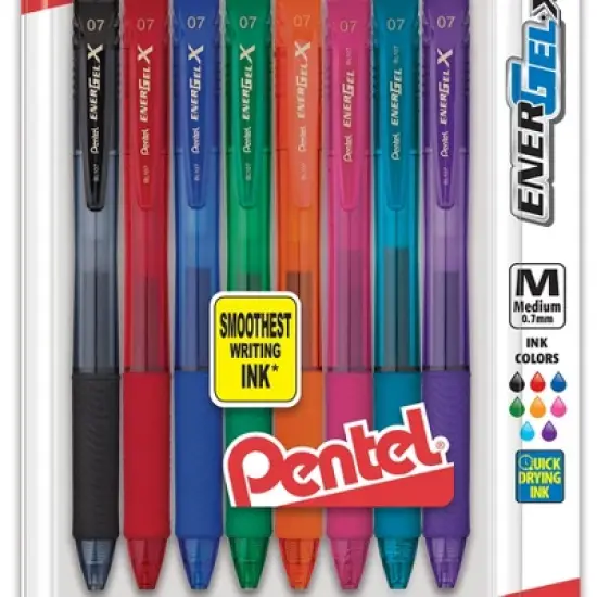 Pentel&reg; FLOATUNE Rollerball, 0.8mm, Medium Line, Black Ink, 1 Dozen image {2}