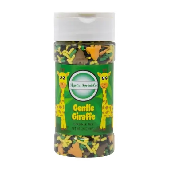 Mystic Sprinkles Gentle Giraffe Sprinkle Mix 3.5oz image {1}
