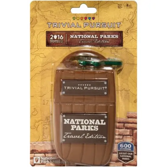 USAopoly TRIVIAL PURSUIT&reg; Board Game: National Parks Travel Edition image {2}