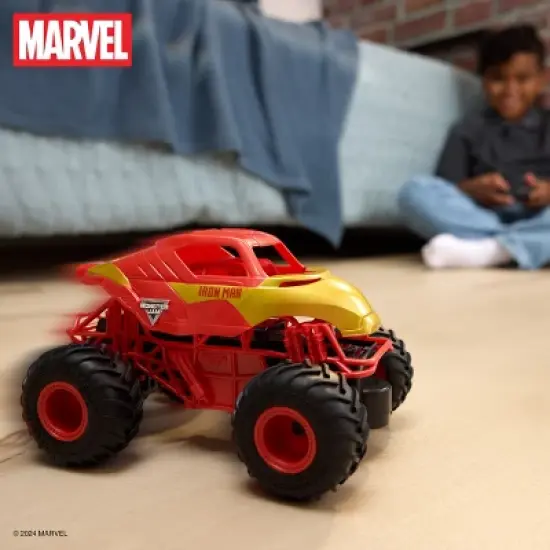 Monster Jam Marvel Iron Man RC Monster Truck image {4}