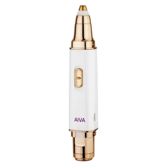 Spa Sciences AIVA 2-in-1 Women's Facial Hair Remover & Eyebrow Trimmer image {1}