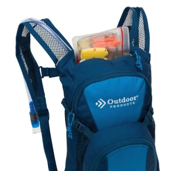 Outdoor Products 2.1" Tadpole Hydration Pack - Blue image {6}