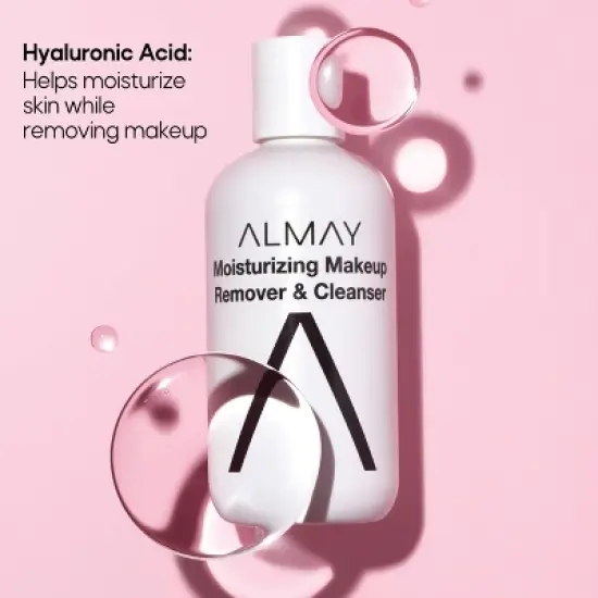 Almay Moisturizing Makeup Remover & Cleanser - 4 fl oz image {4}