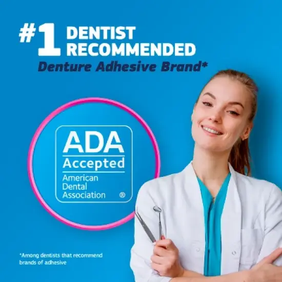 Fixodent Complete Original Denture Adhesive Cream - 2.4oz/2pk image {7}