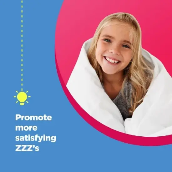 Melatonin Gummies for Kids, Deep Sleep Supplement Gummies & Mood Support for Kids, Strawberry Flavor, Phytoral, 60ct image {1}