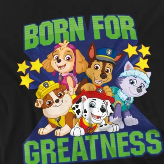 Toddler Boys' Paw Patrol Born For Greatness T-Shirt Black image {2}