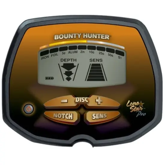 Bounty Hunter Lone Star Pro with Pinpointer - Black image {2}