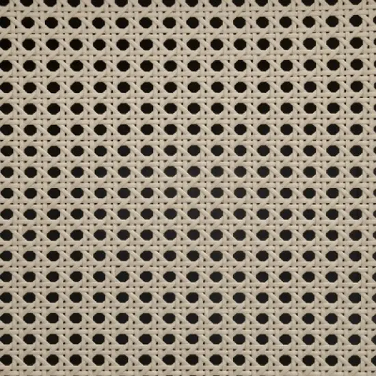 Dolonm Natural Wood 31.1 in. Tall Arched Rattan Pantry Cabinet with Adjustable Shelves, Storage for Kitchen Dining Living Room image {14}