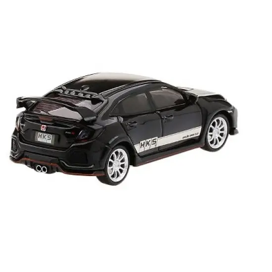Honda Civic Type R (FK8) RHD Black "HKS" Limited Edition to 1,200 pcs 1/64 Diecast Model Car by True Scale Miniatures image {2}