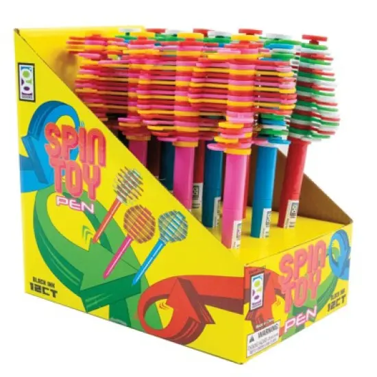 Geddes Spin Toy Pen - 12 per display image {2}