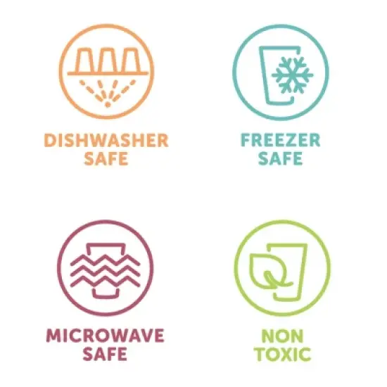 Silipint: Silicone Pint Glasses: 4 pk - Polka Dots image {5}