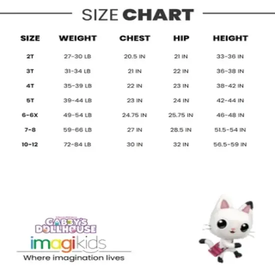 Dreamworks Gabby's Dollhouse Pandy Paws Kitty Fairy Girls Tank Top and Shorts Outfit Set Toddler image {6}