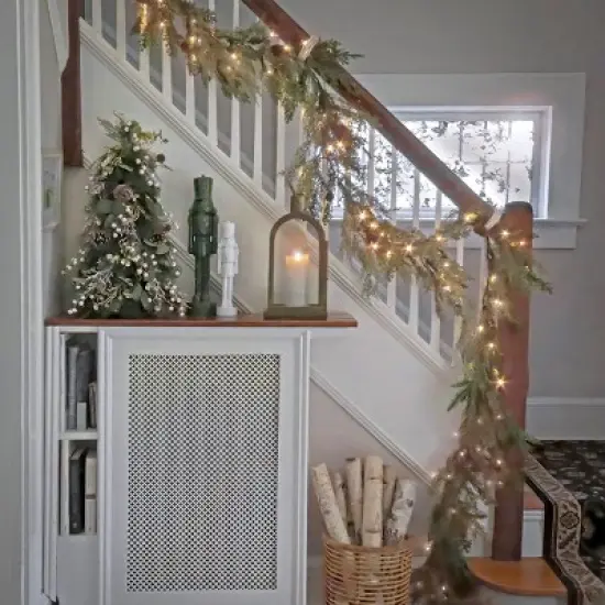 22" HGTV Arched Candle Lantern Antique Bronze - National Tree Company image {4}