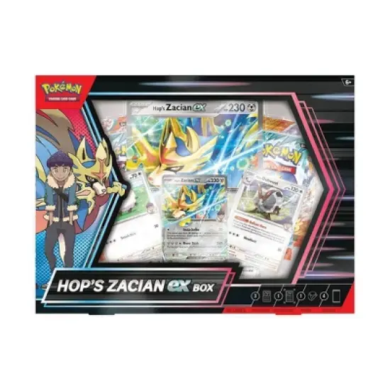 Pok&eacute;mon Trading Card Game: Hop&rsquo;s Zacian ex Box image {1}