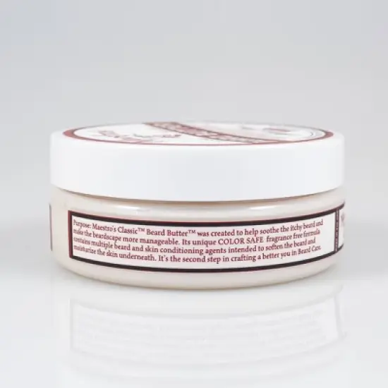 Maestro's Classic Beard Butter Modest Blend &ndash; 6.0oz image {2}