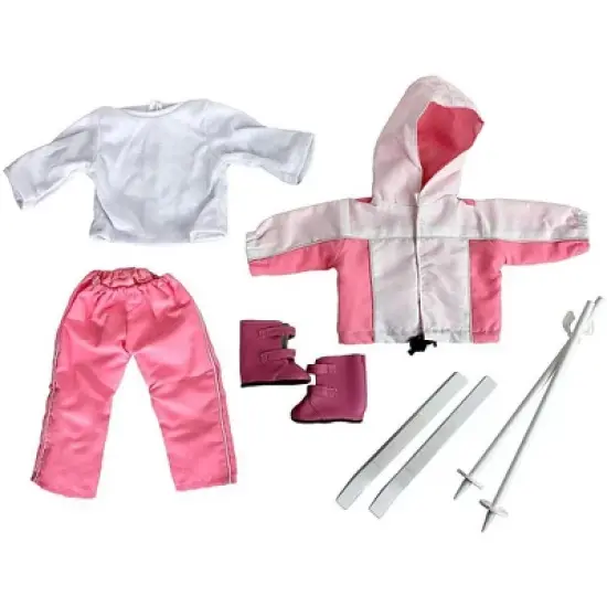 Dress Along Dolly Winter Skiing Outfit for American Girl Doll image {1}