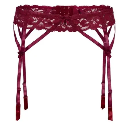 Adore Me Women's Lacie Garter Belt Lingerie image {4}