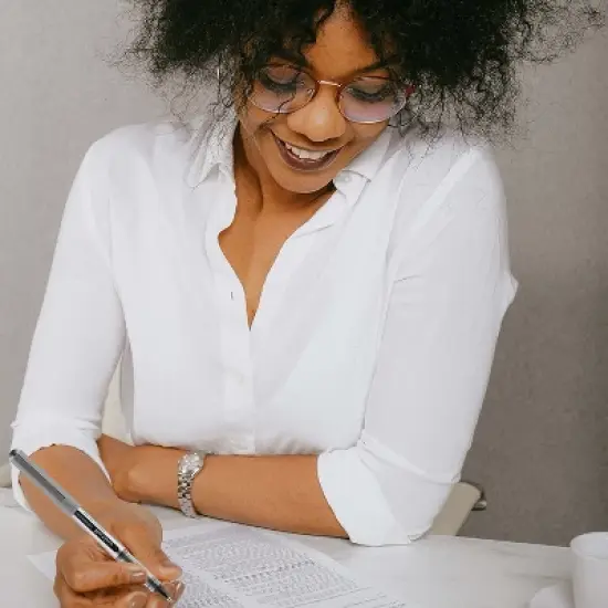 Uni Vision Rollerball Pen Fine Point Blue Ink Dozen (60134) image {8}