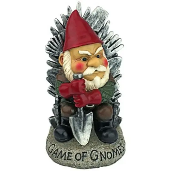 Design Toscano Game of Gnomes Garden Gnome Statue image {1}