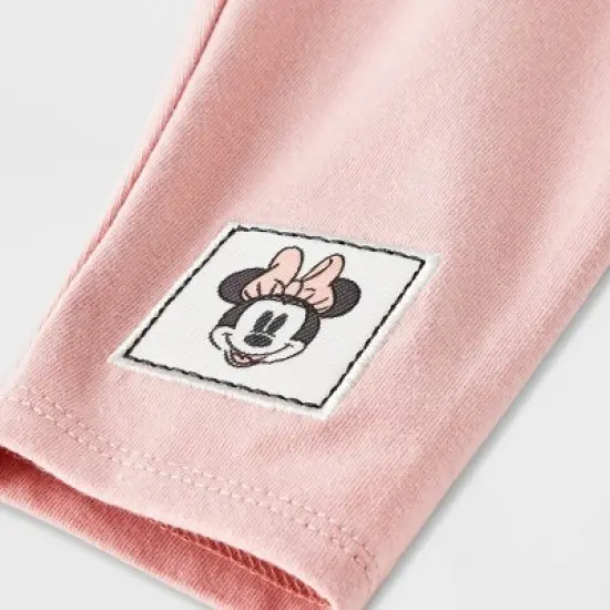 Baby Girls' Disney Mickey Mouse & Friends Polka Dots Top and Bottom Set - Pink image {3}