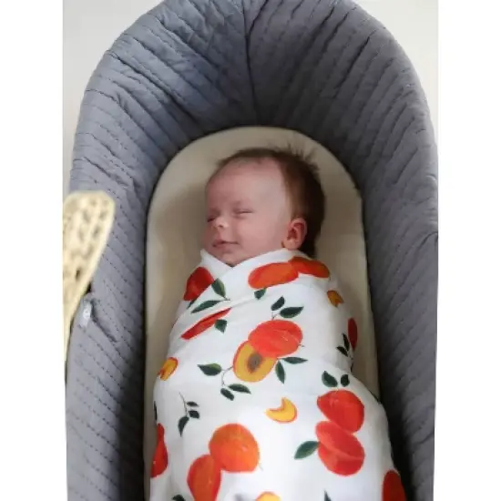 Red Rovr Organic Cotton Muslin Swaddle Blanket - 2pk image {7}