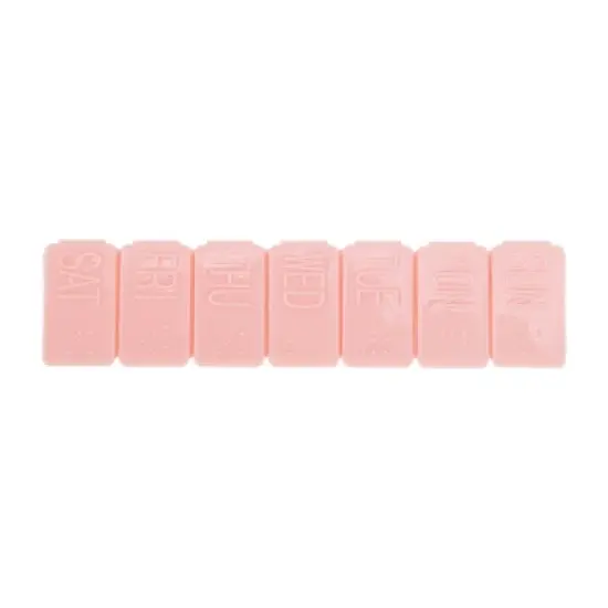Unique Bargains 7 Grid Portable Pill Case 1 Pc image {8}