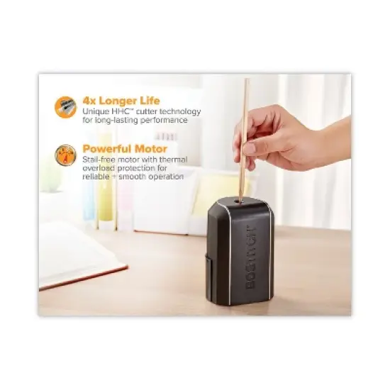 Bostitch Vertical Electric Pencil Sharpener AC-Powered - Black image {3}