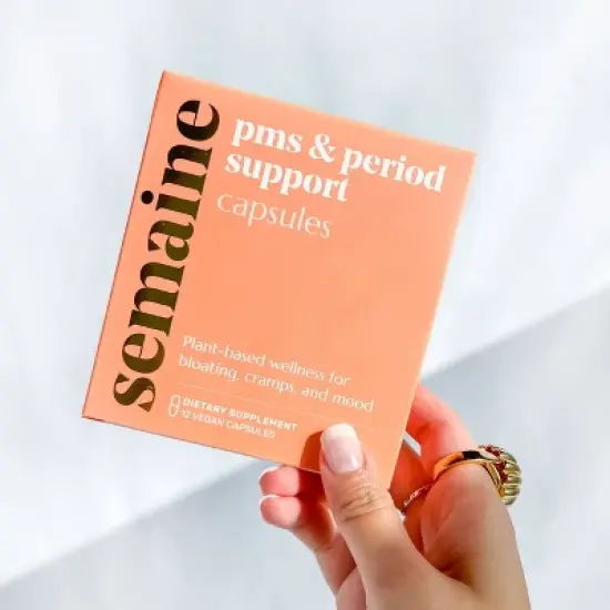 Semaine Health Plant-Based Menstrual Relief Pill - 12ct image {8}