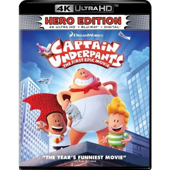 Captain Underpants (4K/UHD + DVD + Digital) image {1}