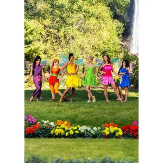 HalloweenCostumes.com 18 Month Girl Toddler Girl Disney Fairies Rosetta Halloween Costume | Disney Costumes, White/Pink/Pink image {3}