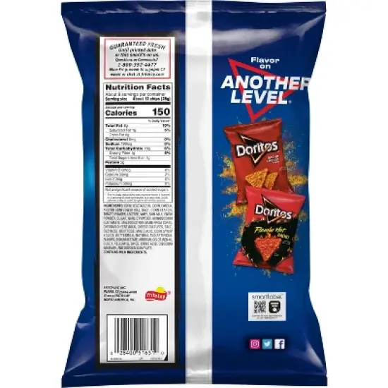 Doritos Cool Ranch Chips - 9.25oz image {1}