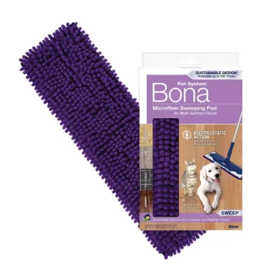 Bona Pet System Microfiber Sweeping Pad image {7}