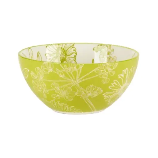 Certified International Set of 6 Botanical All Purpose Bowls image {4}