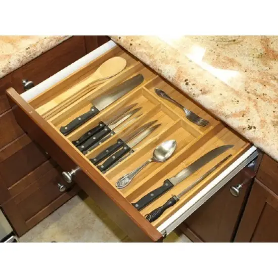 Oceanstar 5 Piece  Expandable Drawer Utensil Organizer Set image {3}