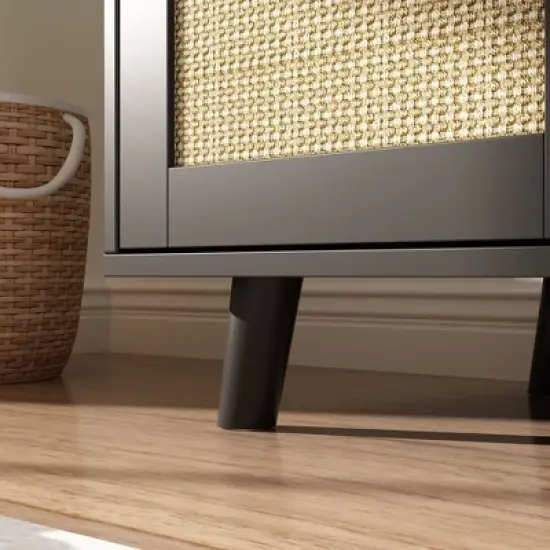 FUFU&GAGA Cat Cabinet Organiser Sisal Cabinet Doors Safe and Natural image {10}