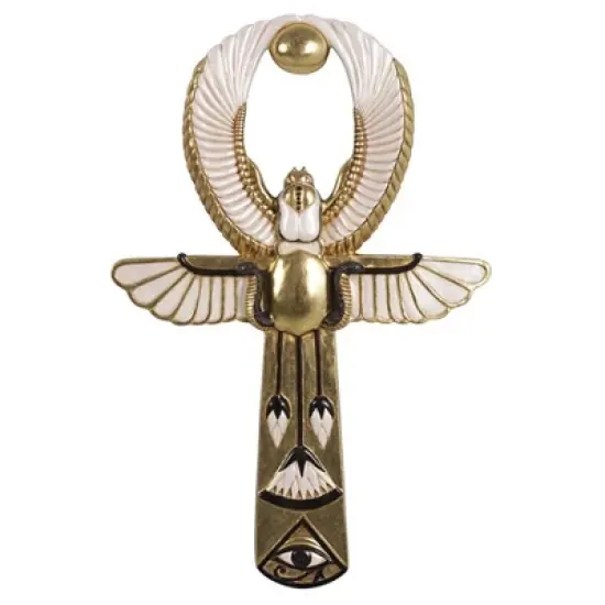 Design Toscano Egyptian Amun-Re Ankh Wall Sculpture image {1}