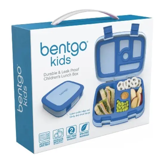 Bentgo Kids' Brights Leakproof, 5 Compartment Bento-Style Kids' Lunch Box image {4}