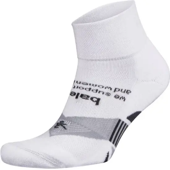 Balega Enduro Physical Training Quarter Running Socks - White image {1}