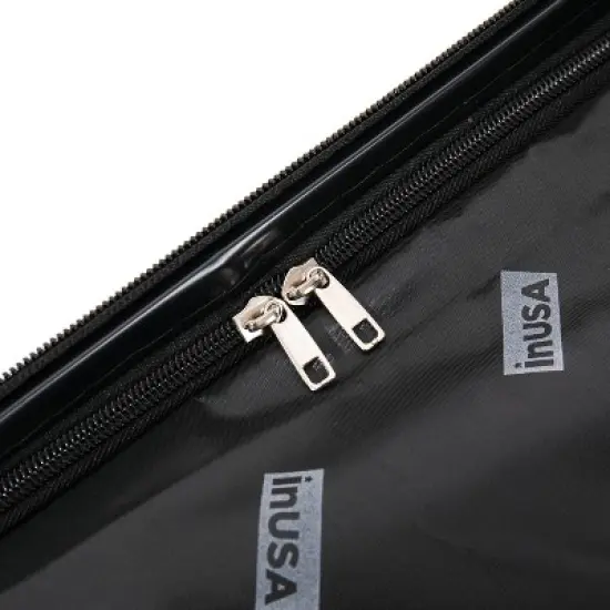 InUSA Drip Lightweight Hardside Carry On Spinner Suitcase - Wine image {15}