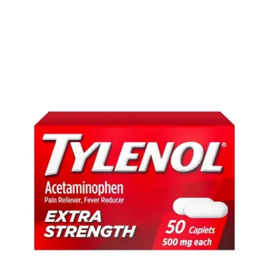 Tylenol Acetaminophen Pain Reliever Caplet - 50ct image {6}