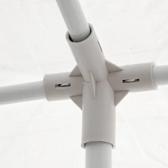 KTMBDW Outdoor Party Tent, Heavy Duty Canopy Event Wedding Tent with Removable Sidewalls for Parties Backyard Patio, White image {7}