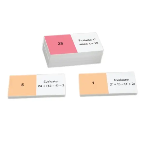 Didax Algebraic Expressions and Equations Dominoes image {2}