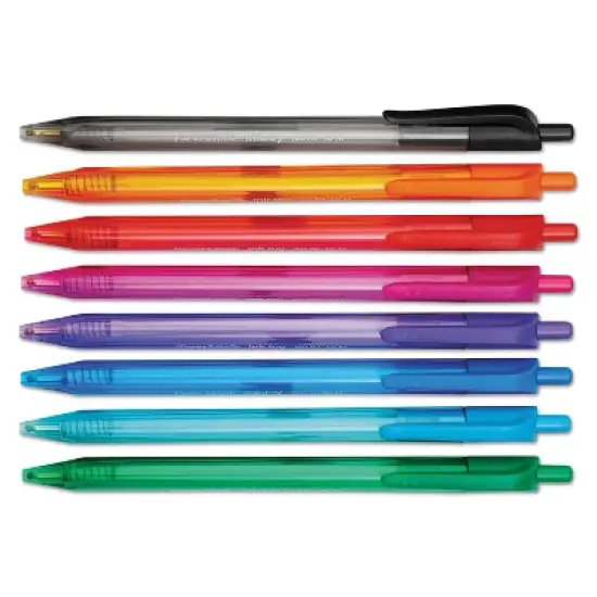 Paper Mate InkJoy 100 RT Retractable Ballpoint Pen 1mm Assorted 8/Pack 1945935 image {2}