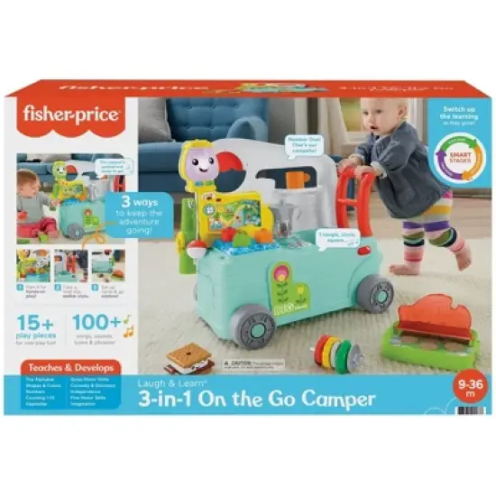 Fisher-Price Laugh & Learn 3-In-1 On-The-Go Camper image {5}