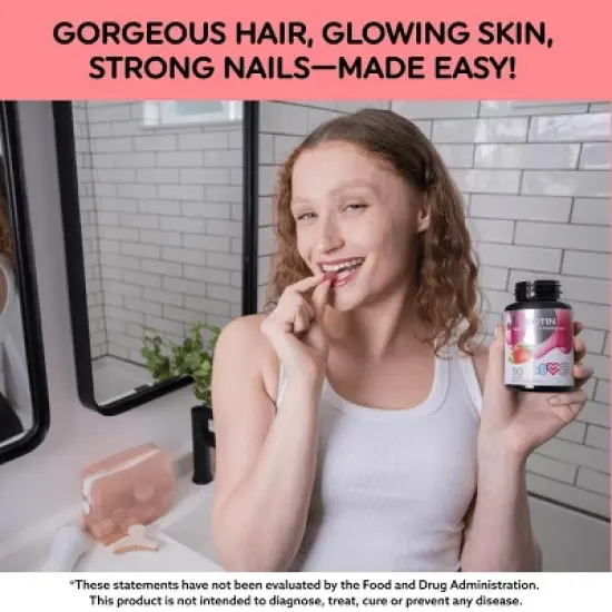 LIVS Gummies Biotin (10,000 mcg) image {1}