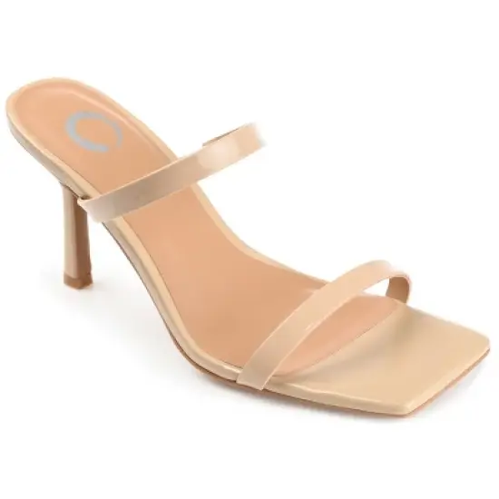 Journee Collection Womens Brie Tru Comfort Foam Open Toe Mid Stiletto Pumps image {11}