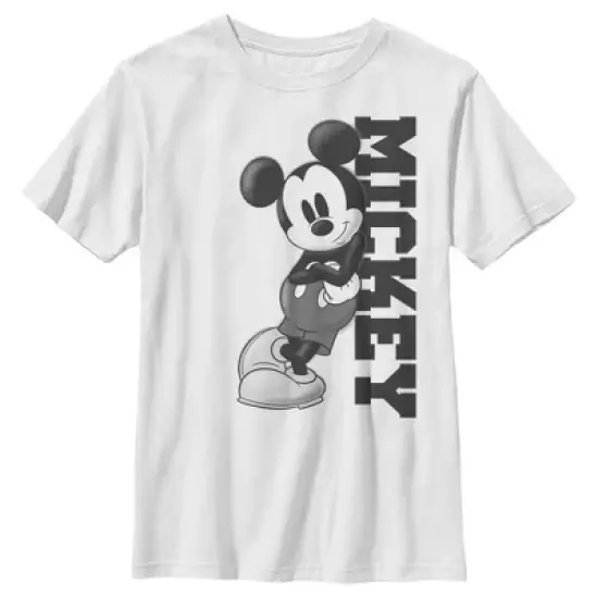 Boy's Disney Mickey Lean T-Shirt image {5}