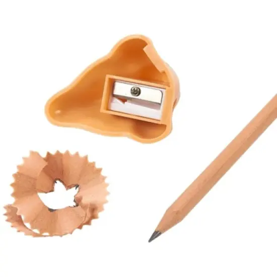Nose Pencil Sharpeners - Set of 24 Hand Held Plastic Pencil Sharpeners, Manual Sharpeners, Great as Novelty Party Favors, 1.7x1x2.2" image {3}