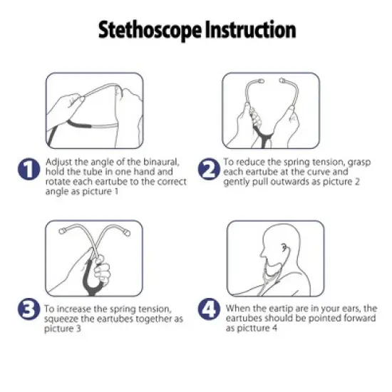 LotFancy Aneroid Sphygmomanometer and Stethoscope Kit, Manual Blood Pressure Monitor BP Cuff(10"-16") image {7}