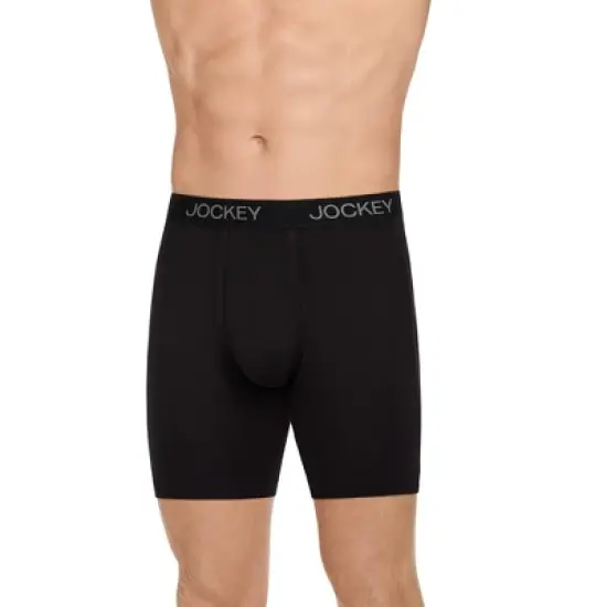 Jockey Men's Chafe Proof Pouch Ultra Soft Modal 6" Boxer Brief image {4}